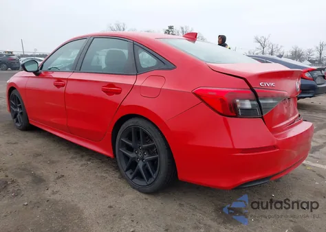 2022 Honda Civic Sport from USA, damaged, VIN 2HGFE2F51NH558132